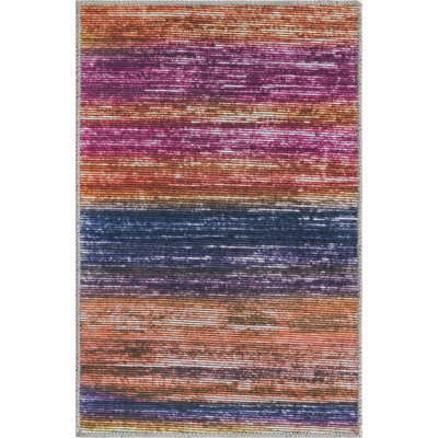 Ikhasa Chenille Abstract Indoor Rug