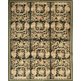 La Wool Floral Area Rug