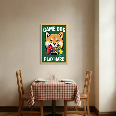 Jeu d'animaux avec chien
