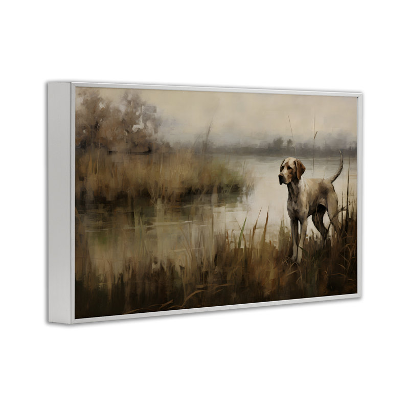 Art de giclée par Petal Prints Design, Giclée encadrée blanc bord de mer, H 16 po x l 24 po