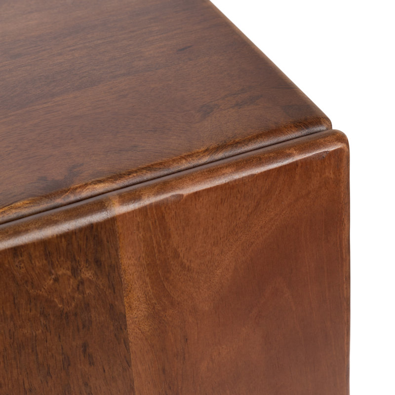 Armoire de rangement flottante en bois de manguier Warrick