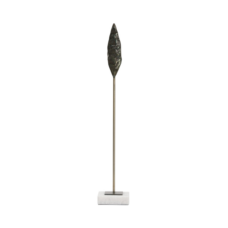 Sculpture Fletcher, H 18,25 po x l 3,25 po x P 3,25 po