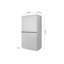 Badal Manufactured Wood Wardrobe-1620140493