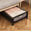 Rangement sous le lit avec roulettes