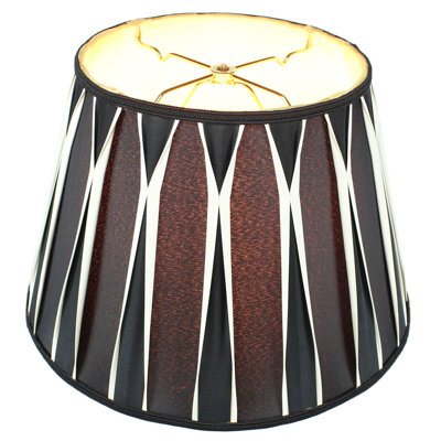 11'' H x 16'' W Burlap Empire Lamp Shade