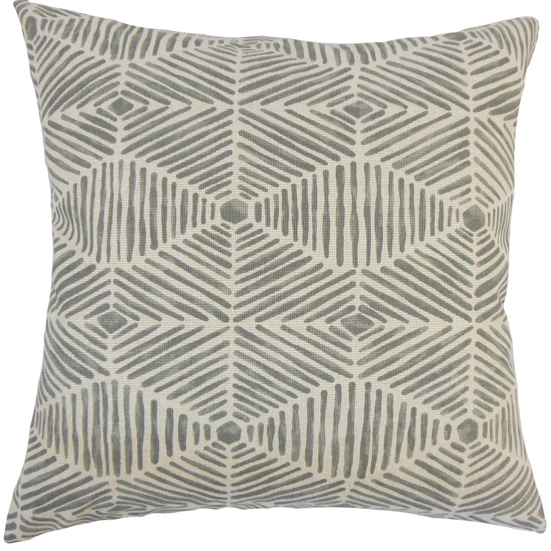Iakovos Square Cotton Pillow Cover & Insert The Pillow Collection 