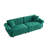" modern 3-seater flannelette sofa | spring-wrapped cushions | stylish metal feet | 4 throw pillows | living room & bedroom-1476217122