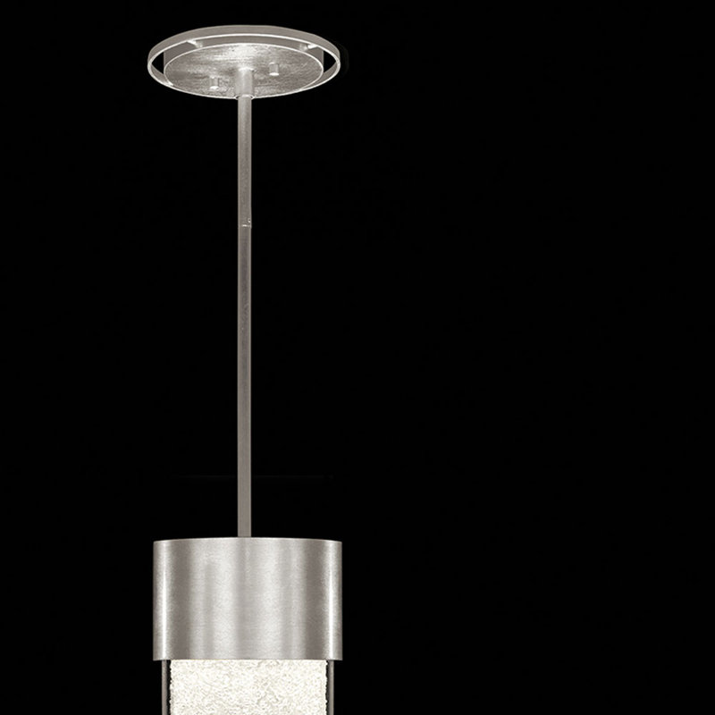 Bond 1 - Light LED Pendant, Clear, Silver