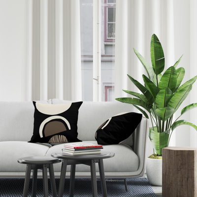 Jeté carré / extérieur en polyester Chamu