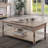 2-Drawer Sofa Table With Shelf
