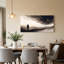 Art mural sur toile, "Silhouette noire"-406363205