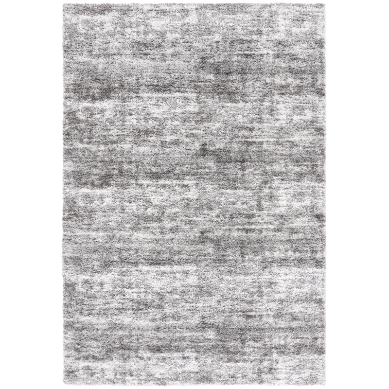 Antwan Penelope Shag Performance Abstract Rug, Rectangle 5'3" x 7'6"