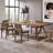 Modern simple style solid wood table set-107556957