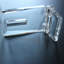 Acrylic Hinged Hasp and Staple Hasps, Plastic 52x25x15mm,Tanks, Displays
