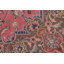 Tapis traditionnel floral fait à la main rose 6 x 9