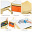 Thurmont Kids 3 Piece Square Play Or Activity Table and Chair Set-1162148088-1165573300