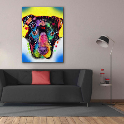 «Otter Pitbull» par Dean Russo, estampe numérique sur toile