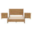 Lessio 3-Piece Bedroom Set with a Bed and Two Nightstands-623153420-623153421