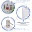 Prism Glass Soap Dispensers - 330ml