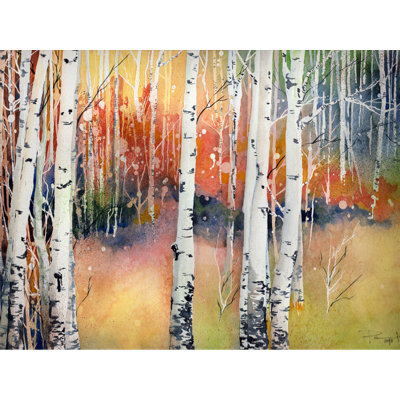 «Colorado», reproduction de peinture à l'aquarelle sur papier