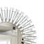Crystal Inlay Mirrored Console Table & Sunburst Round Accent Wall Mirror For Entryway Decor  
