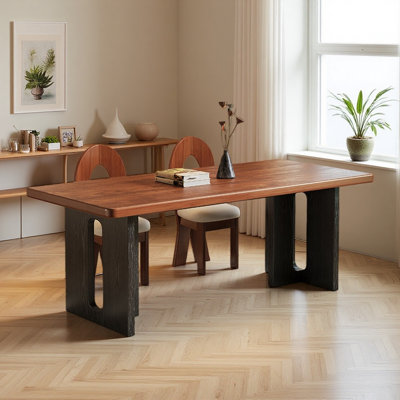 Simple and Retro Designed Rectangular Dining Table