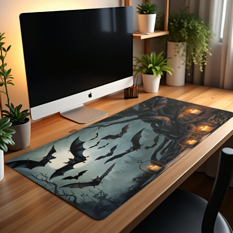 Polyester Desk Pad, 14.4x12.1
