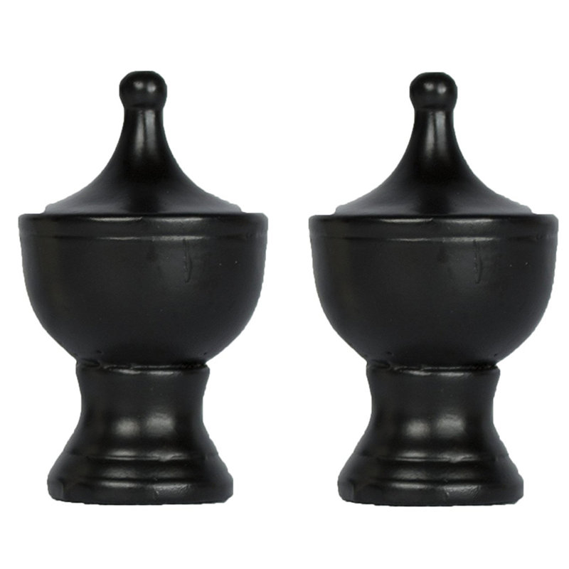 Faîteau de lampe Adione, Noir patiné