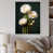 White Floater Framed
