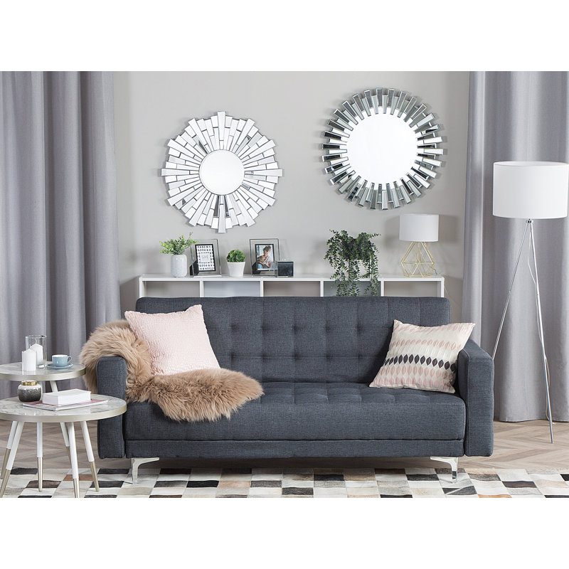Finnegan 3 Seater Sleeper, Dark Grey