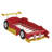 Race Car-Shaped Platform Bed With Wheels-564637674