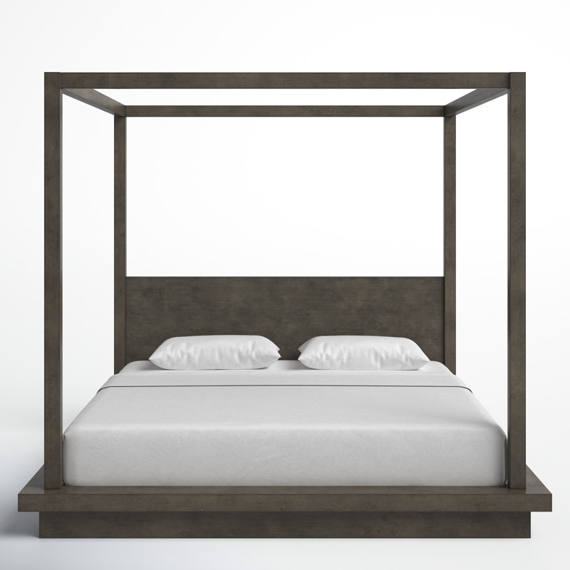Brooks Solid Wood Canopy Bed, King