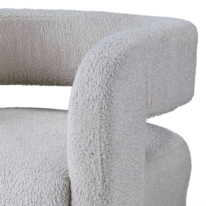 Fauteuil d'appoint en sherpa Teddy