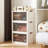 3 - Piece Stackable Storage Bins with Lids 3 Tier