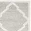 Tapis géométrique gris clair / beige Ammundsen-927848187