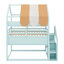 Lit House avec auvent-279373542