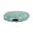Earthenware Decorative Vase - Ceramic Sculptural Accent, Modern Tabletop Decor For Home, Office, Bedroom, Or Living Room - 11" Green