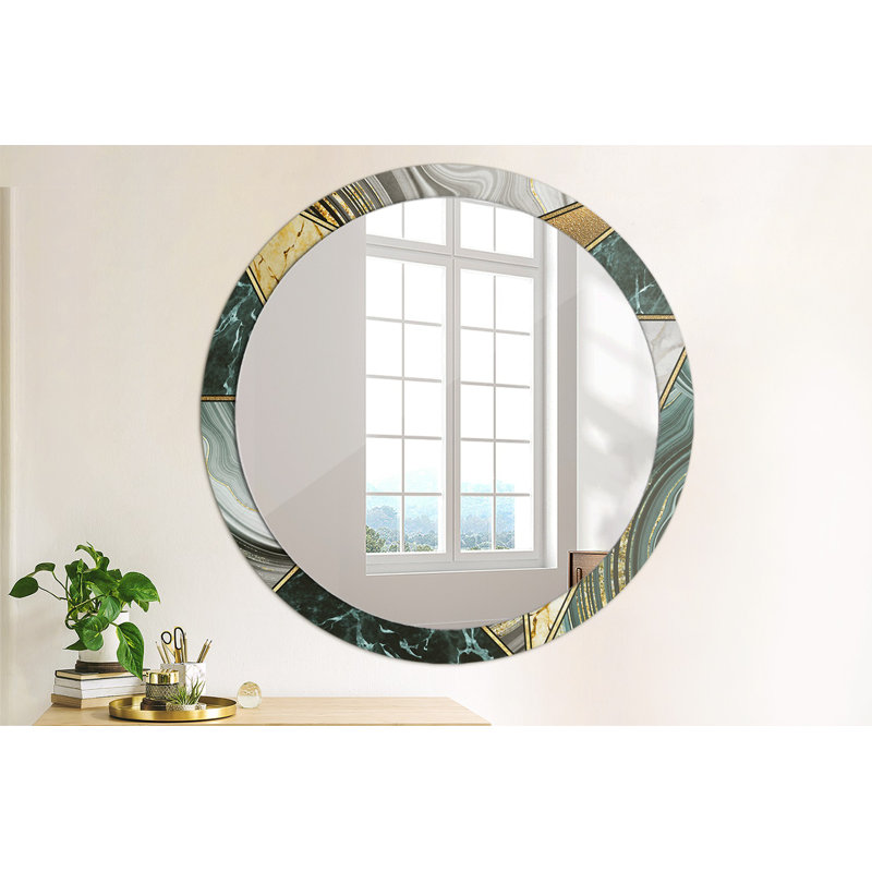 Huldar Glass Flat Wall Mirror