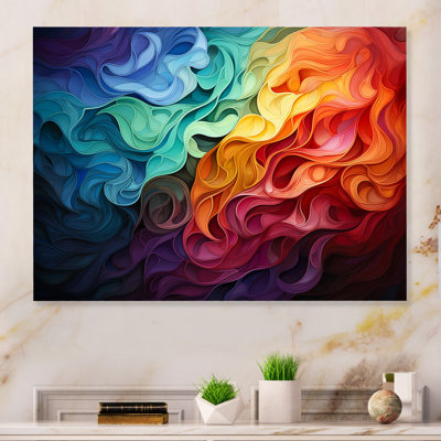 «Multicolor Op Art Symmetometric Illusions I» sur