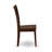 5 Piece Dining Table Set for 4 Includes a Square Kitchen Table and 4 Dinette Chairs, Mahogany-1444528878