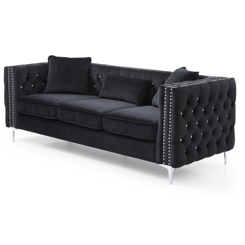 Canapé Paige G822A-S, Noir
