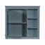 Armoire à pharmacie 30 po x 28 po, armoire de rangement murale pour salle de bain, armoire murale moderne avec miroir, armoire à pharmacie, armoire à miroir avec 3 tablettes ouvertes (meuble-lavabo non inclus)-129390475