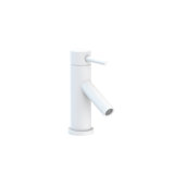 East Linear Single Hole Bathroom Faucet with Drain Assembly