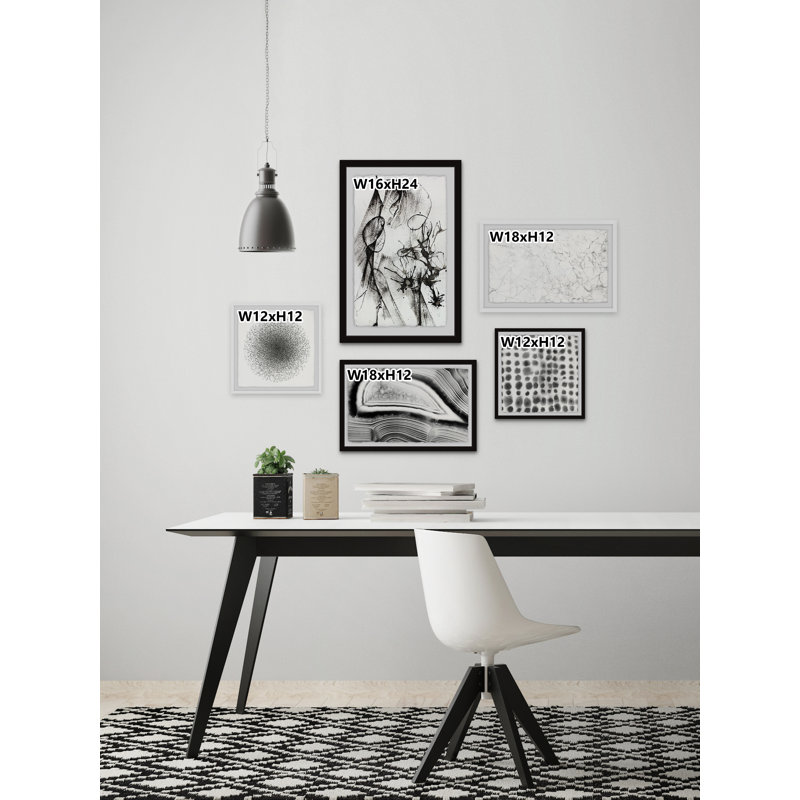 « encres de wonder pentaptych »