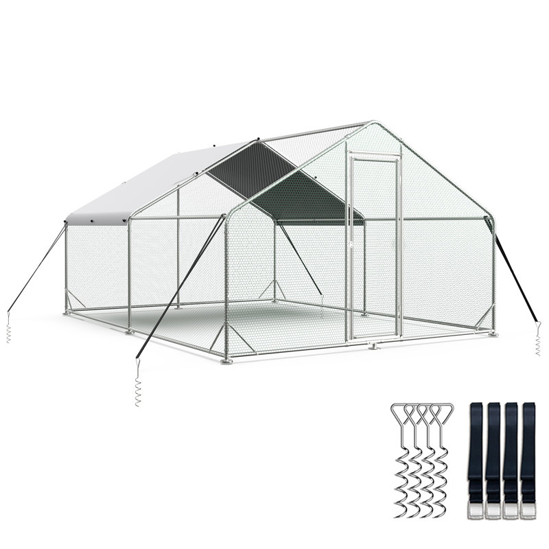 Poulailler 123,19 pieds carrés Danasia