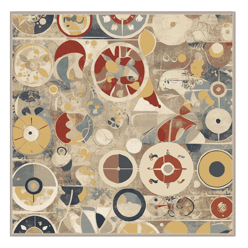 Retro Flex Rug, Square 8'