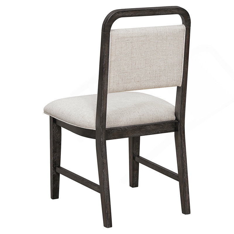 Ensemble de table de salle à manger extensible avec 4 chaises rembourrées et 1 banc, motif brossé rustique pour des sièges polyvalents