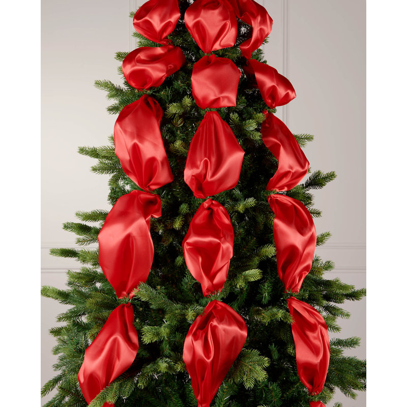 2000cm Satin Ribbon, Red
