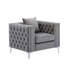 Fauteuil en velours 40 ", fauteuil d'appoint en velours, fauteuil d'appoint moderne, fauteuil-1145090065