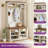 Hall Tree 39.4'' Wide With Bench And Shoe Storage